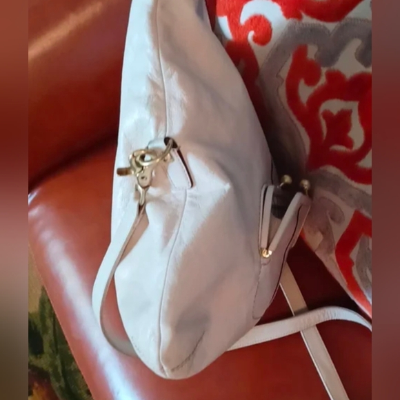 Coach Ergo Convertible Off White Cream Leather Tote Shoulder Crossbody Bag - Picture 5 of 11